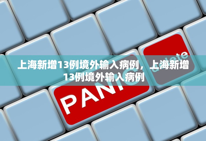 上海新增13例境外输入病例，上海新增13例境外输入病例