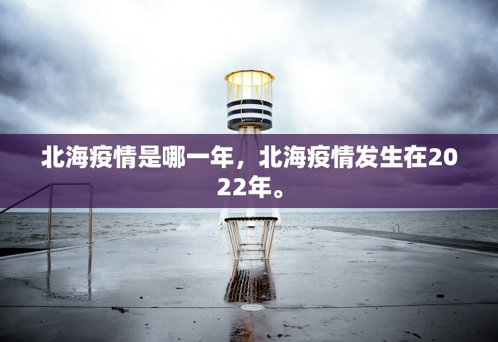 北海疫情是哪一年，北海疫情发生在2022年。