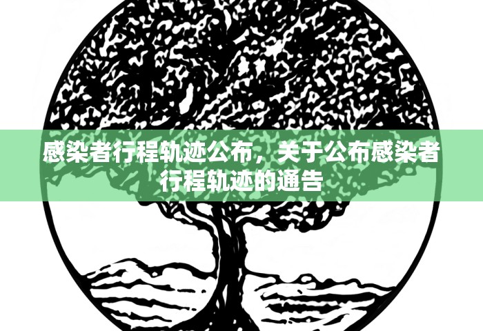 感染者行程轨迹公布	，关于公布感染者行程轨迹的通告