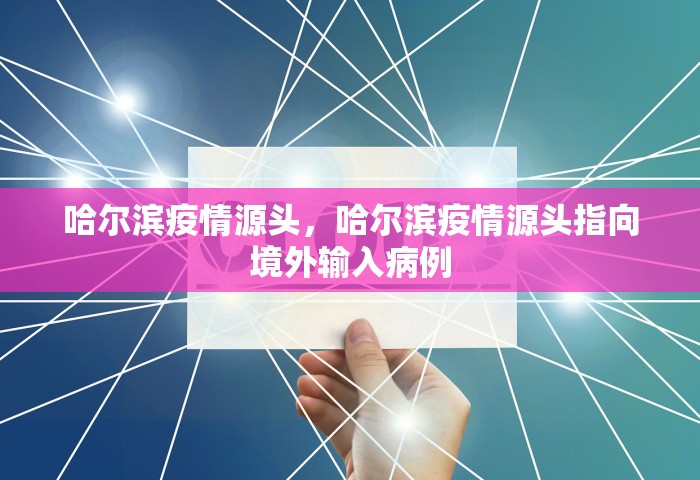 哈尔滨疫情源头，哈尔滨疫情源头指向境外输入病例