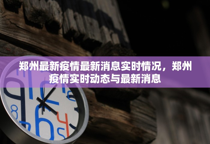 郑州最新疫情最新消息实时情况，郑州疫情实时动态与最新消息