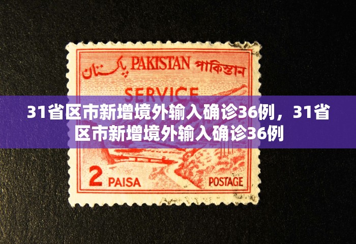 31省区市新增境外输入确诊36例，31省区市新增境外输入确诊36例
