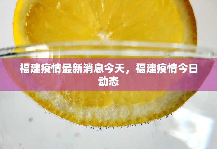 福建疫情最新消息今天	，福建疫情今日动态